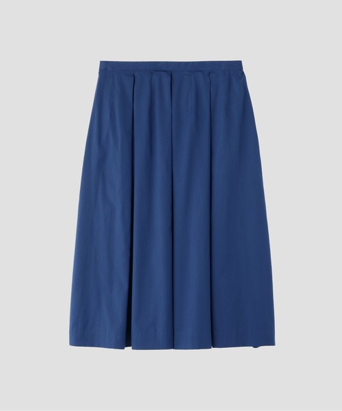 MARGARET HOWELL(マーガレットハウエル)の「COTTON SILK POPLIN(スカート・レディース・ブルー・2/1)」の3枚目の写真