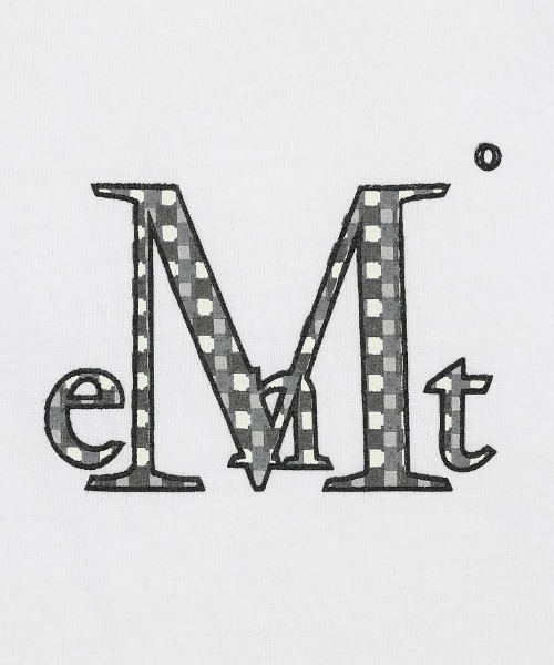 MUCENT(ムセント)の「A'GEM/9 × .kom 『MUCENT/ムセント』 SIGNATURE LOGO LONG SLEEVE TEE/LUNET チェックロゴ長袖Tシャツ(Tシャツ/カットソー・レディース・D/C/B/A・FREE)」の15枚目の写真