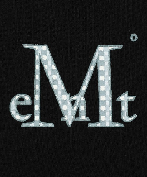 MUCENT(ムセント)の「A'GEM/9 × .kom 『MUCENT/ムセント』 SIGNATURE LOGO LONG SLEEVE TEE/LUNET チェックロゴ長袖Tシャツ(Tシャツ/カットソー・レディース・D/C/B/A・FREE)」の5枚目の写真