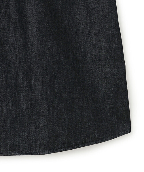 DANTON(ダントン)の「Women's Denim Dungaree Classic Collar Dress(ワンピース・レディース・ダークインディゴブルー・36)」の7枚目の写真