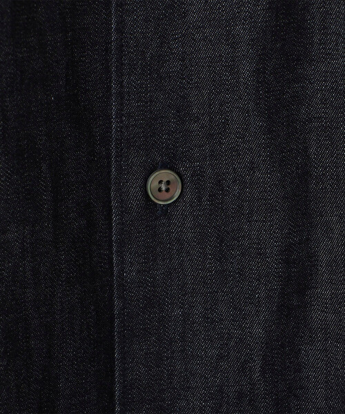 DANTON(ダントン)の「Women's Denim Dungaree Classic Collar Dress(ワンピース・レディース・ダークインディゴブルー・36)」の9枚目の写真
