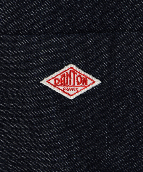 DANTON(ダントン)の「Women's Denim Dungaree Classic Collar Dress(ワンピース・レディース・ダークインディゴブルー・36)」の10枚目の写真