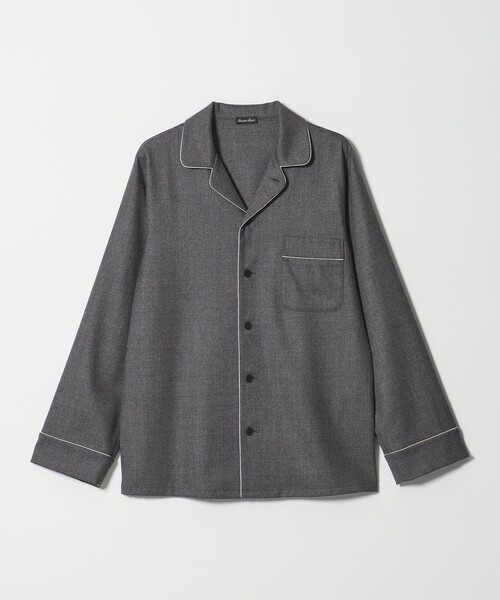 Steven Alan(スティーブンアラン)の「<Steven Alan>パイピング シャツ(シャツ/ブラウス・レディース・ダークグレー/ライトブルー・M/S)」の8枚目の写真