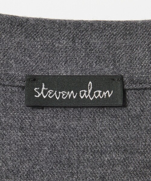 Steven Alan(スティーブンアラン)の「<Steven Alan>パイピング シャツ(シャツ/ブラウス・レディース・ダークグレー/ライトブルー・M/S)」の16枚目の写真