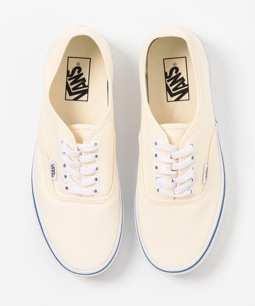 VANS(バンズ)の「VANS AUTHENTIC(スニーカー・レディース・ホワイト・5.5/5/6.5/6)」の3枚目の写真