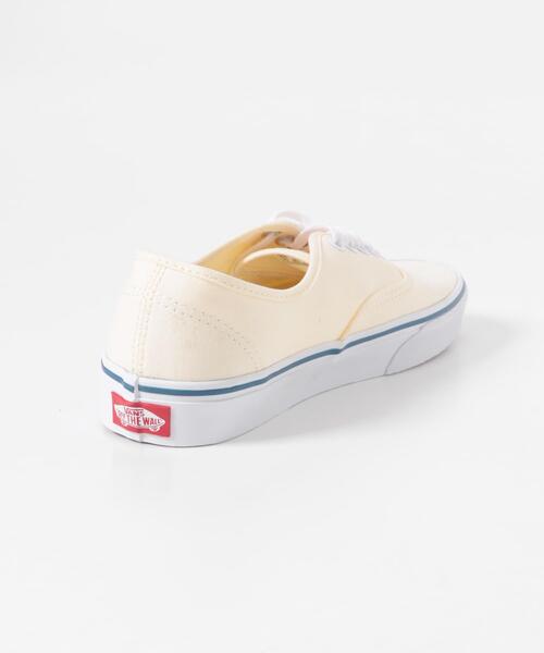 VANS(バンズ)の「VANS AUTHENTIC(スニーカー・レディース・ホワイト・5.5/5/6.5/6)」の4枚目の写真