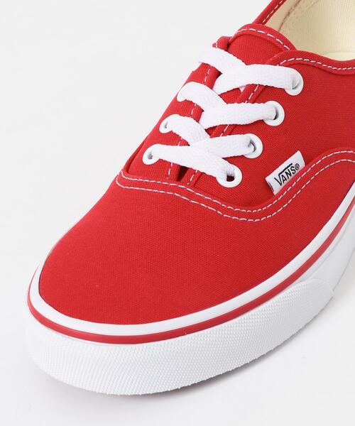 VANS(バンズ)の「VANS AUTHENTIC(スニーカー・レディース・ホワイト・5.5/5/6.5/6)」の9枚目の写真