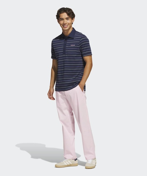 adidas(アディダス)の「オリジナルス アーカイブ ストライプ ポロ【adidas Golf/アディダスゴルフ】(ポロシャツ・メンズ・ブルー系その他・XX-LARGE/LARGE/MEDIUM/SMALL/X-LARGE)」の5枚目の写真