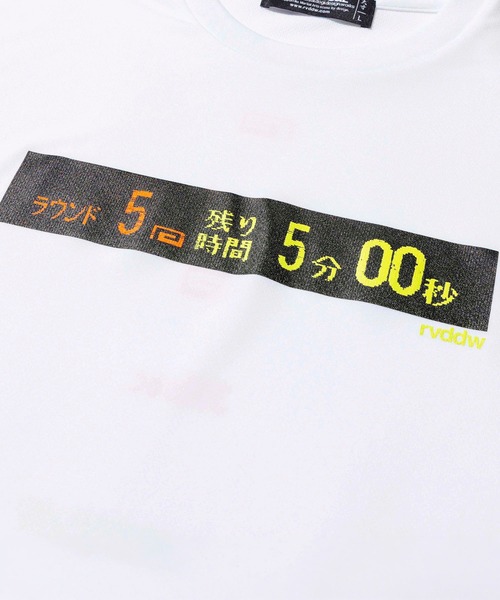 reversal.dogi.design.works(リバーサル・ドーギ・デザイン・ワークス)の「<reversal/リバーサル>TIMER BOX LOGO DRY TEE(Tシャツ/カットソー・メンズ・ホワイト/ブラック・XL/L/M)」の5枚目の写真