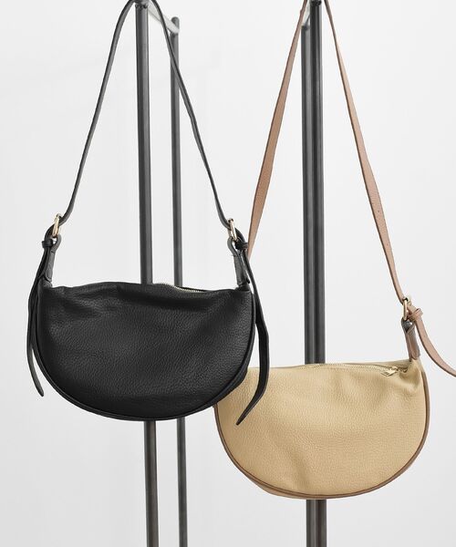 rps（アールピーエス）の「ハーフムーンショルダーＢＡＧ（ショルダーバッグ・レディース・ブラック/ベージュ・フリー）」の15枚目の写真