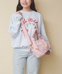 Cath Kidston（キャスキッドソン）の「リボンハンドルエンブロイダリーバッグ Floral Garden Embroidery（ショルダーバッグ）」