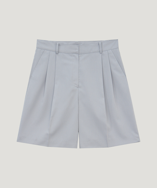 AUTH.(オース)の「ピンタックバミューダスラックスパンツ(グレー)(その他パンツ・レディース・その他・SMALL/MEDIUM)」の4枚目の写真