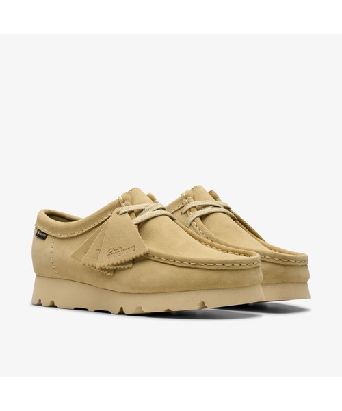 Clarks Originals（クラークスオリジナルズ）の「Wallabee.GTX / レディースワラビーゴアテックス （メープルスエード）（モカシン/デッキシューズ・レディース・ベージュ・UK4/UK3.5/UK6.5/UK5/UK4.5/UK5.5/UK6/UK3）」の4枚目の写真
