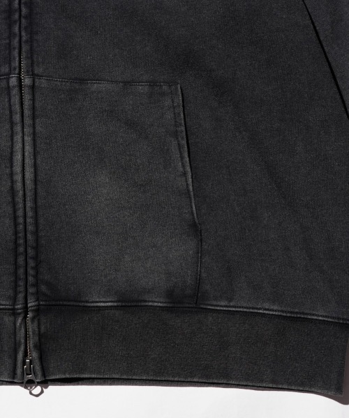 68&brothers(シックスティエイトアンドブラザーズ)の「68&BROTHERS / EMB ZIP-UP HOODIE(パーカー・メンズ・グレー/ブラック・MEDIUM/LARGE)」の15枚目の写真