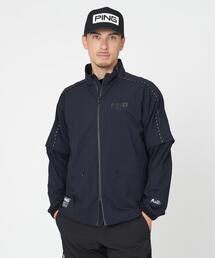 PING（ピン）の「[PING APPAREL] ワッシャータフタスタンド2WAYブルゾン <GOLD> (MENS)（ブルゾン）」