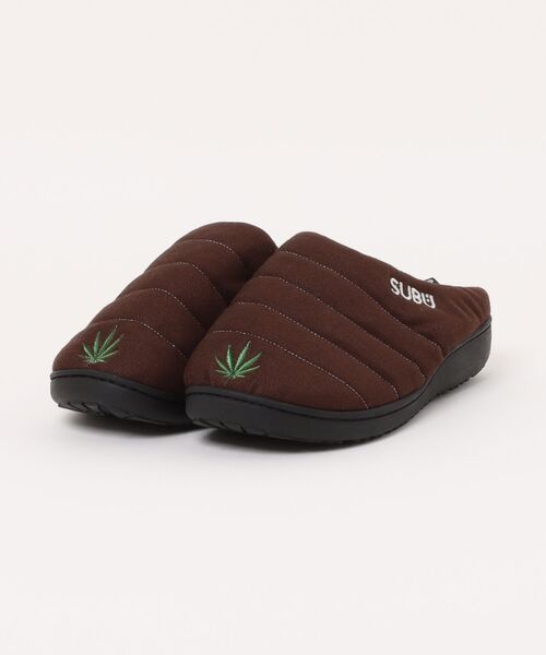 SUBU（スブ）の「SUBU×MANASTASH HEMP EMB SANDAL（サンダル・メンズ・ダークブラウン/ナチュラル/ブラック・XL/L/M）」の8枚目の写真