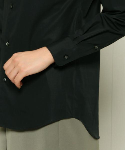 BEAUTY&YOUTH UNITED ARROWS（ビューティーアンドユースユナイテッドアローズ）の「＜H BEAUTY&YOUTH＞80×140 BOARD REGULAR SHIRT/ｼｬﾂ◆（シャツ/ブラウス・レディース・ホワイト/ブラック・SMALL/MEDIUM）」の3枚目の写真