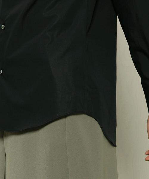 BEAUTY&YOUTH UNITED ARROWS（ビューティーアンドユースユナイテッドアローズ）の「＜H BEAUTY&YOUTH＞80×140 BOARD REGULAR SHIRT/ｼｬﾂ◆（シャツ/ブラウス・レディース・ホワイト/ブラック・SMALL/MEDIUM）」の4枚目の写真