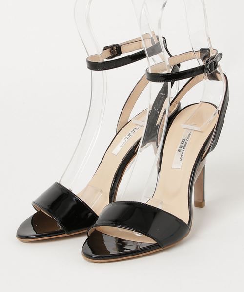 SEVEN TWELVE THIRTY（セヴントゥエルヴサーティー）の「アンクルストラップサンダル（サンダル・レディース・ブラック/ホワイト/シルバー/グリーン/ピンク/ゴールド/Black・24.5cm/23.5cm/23cm/24cm/22cm/22.5cm）」の4枚目の写真