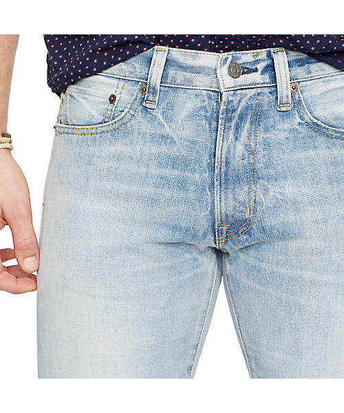 Denim & Supply Ralph Lauren（デニムアンドサプライラルフローレン）の「スリムフィット フェイデッド ジーンズ（デニムパンツ・メンズ・ブルー系9・28/30/27/30/32/32/33/30/31/32/32/30/31/30/29/32/34/32/36/32/27/32/30/30/30/32/28/32）」の5枚目の写真