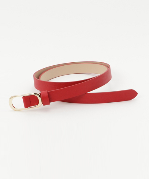 VIS（ビス）の「アジャストフリーベルト２０ｍｍ（ベルト・レディース・レッド/ブラック/ベージュ/グリーン系その他・F）」の4枚目の写真