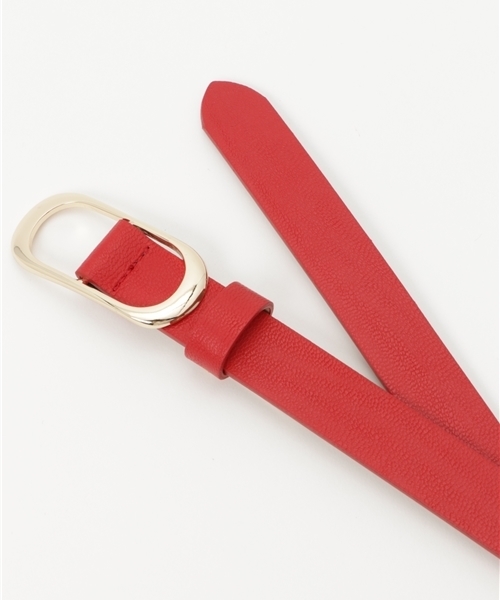 VIS（ビス）の「アジャストフリーベルト２０ｍｍ（ベルト・レディース・レッド/ブラック/ベージュ/グリーン系その他・F）」の5枚目の写真