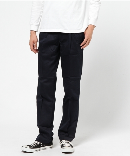 Big John（ビッグジョン）の「【BIG JOHN】ツータックトラウザー（その他パンツ・メンズ・ネイビー/ベージュ・32inch/34inch/36inch/33inch/31inch/30inch）」の2枚目の写真