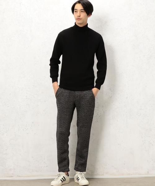 green label relaxing(グリーンレーベルリラクシング)の「KC CO/CASH AZE タートルネックニット 12G◆(ニット/セーター・メンズ・ホワイト/ブラック・MEDIUM/LARGE/SMALL/X-LARGE)」の11枚目の写真