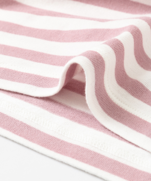 URBAN RESEARCH DOORS（アーバンリサーチドアーズ）の「DOORS オーガニックボーダー7分袖OP（ワンピース・キッズ・ブルー/ライトグレー/ピンク/ブラック/イエロー・90/105/120/135）」の13枚目の写真