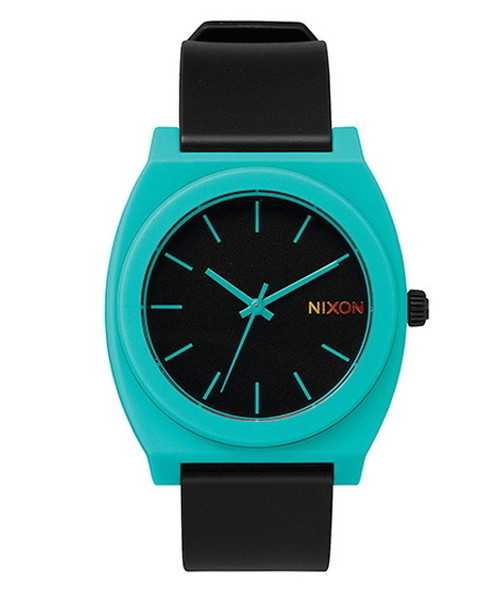 NIXON（ニクソン）の「THE TIME TELLER P（アナログ腕時計・メンズ・ブラック/ダークグリーン/マルチ/ミント/ダークグレー/カリビアンブルー/その他2/その他1/ブラック系その他/ダークブルー/グリーン系その他/ピンク系その他/ブラック×カーキ/ブラック×ピンク/スミクロ/ロイヤルブルー/ラスタ/ブラック×ホワイト・FREE）」の3枚目の写真