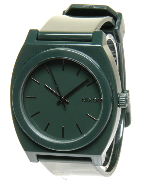 NIXON（ニクソン）の「THE TIME TELLER P（アナログ腕時計・メンズ・ブラック/ダークグリーン/マルチ/ミント/ダークグレー/カリビアンブルー/その他2/その他1/ブラック系その他/ダークブルー/グリーン系その他/ピンク系その他/ブラック×カーキ/ブラック×ピンク/スミクロ/ロイヤルブルー/ラスタ/ブラック×ホワイト・FREE）」の8枚目の写真