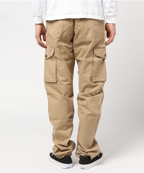 GROWN&SEWN（グロウンアンドソーン）の「GROWN&SEWN: フィールド ファティーグ パンツ（カーゴパンツ・メンズ・カーキ・31/30/32/34）」の3枚目の写真