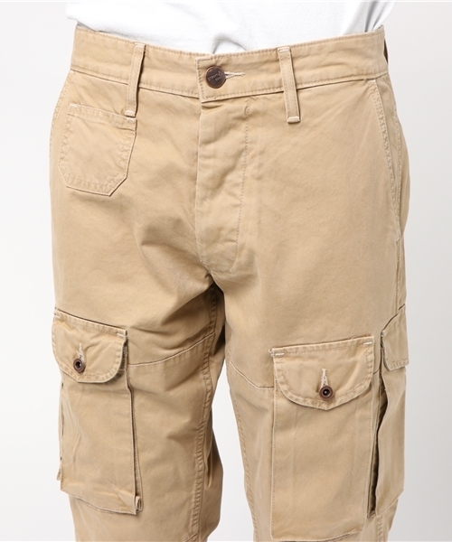 GROWN&SEWN（グロウンアンドソーン）の「GROWN&SEWN: フィールド ファティーグ パンツ（カーゴパンツ・メンズ・カーキ・31/30/32/34）」の5枚目の写真