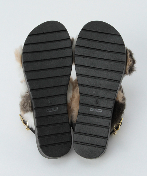 LBC(エルビーシー)の「フットベットボアサンダル(サンダル・レディース・ブラック/マルチ・MEDIUM/LARGE)」の10枚目の写真