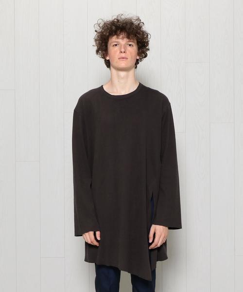 BED J.W. FORD（ベッドフォード）の「＜BED J.W FORD＞BACKHENRY THERMAL/ｶｯﾄｿｰ.（Tシャツ/カットソー・メンズ・ブラウン・2/1）」の2枚目の写真