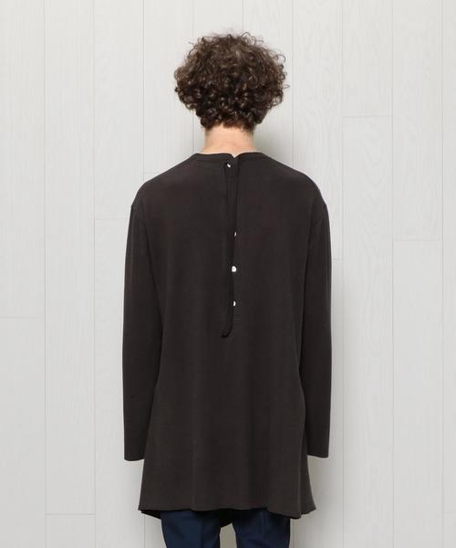 BED J.W. FORD（ベッドフォード）の「＜BED J.W FORD＞BACKHENRY THERMAL/ｶｯﾄｿｰ.（Tシャツ/カットソー・メンズ・ブラウン・2/1）」の4枚目の写真