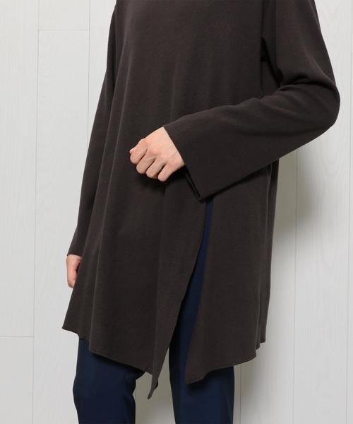 BED J.W. FORD（ベッドフォード）の「＜BED J.W FORD＞BACKHENRY THERMAL/ｶｯﾄｿｰ.（Tシャツ/カットソー・メンズ・ブラウン・2/1）」の6枚目の写真