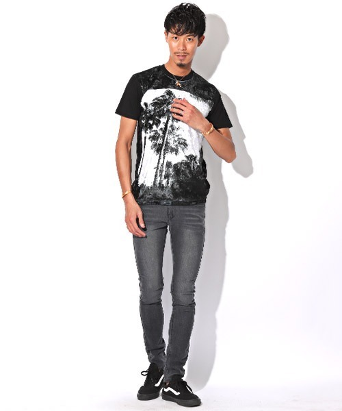 LUXSTYLE（ラグスタイル）の「スーパーストレッチスキニーデニムパンツ（デニムパンツ・メンズ・ホワイト/ライトブルー/ブラック/ネイビー/インディゴブルー/ブルー/ダークグレー/ブラック系その他/ダークブルー/ブルー系その他/サックスブルー/ブルー系その他2・L/M/S/XL/XXL）」の18枚目の写真