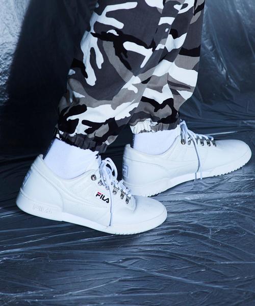 FILA（フィラ）の「＜FILA × monkey time＞ original fitness OD/スニーカー ◆（スニーカー・メンズ・ホワイト・10/11/8/9/7h/9h/8h）」の2枚目の写真