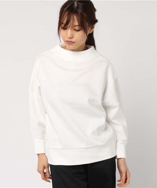 PAPILLONNER（パピヨネ）の「コットンダンボールカットソー（Tシャツ/カットソー・レディース・グレー/オフホワイト・FREE）」の11枚目の写真