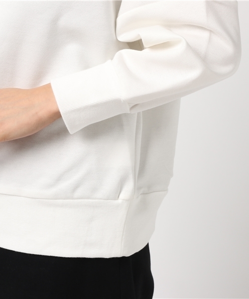 PAPILLONNER（パピヨネ）の「コットンダンボールカットソー（Tシャツ/カットソー・レディース・グレー/オフホワイト・FREE）」の7枚目の写真