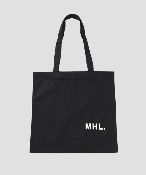 MHL.（エムエイチエル）の「LIGHT COTTON DRILL（トートバッグ・レディース・ブラック/カーキ/ナチュラル・FREE）」の2枚目の写真
