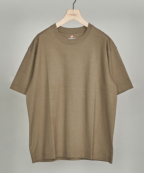 HANES（ヘインズ）の「【別注】 ＜Hanes（ヘインズ）＞ BEEFY-T/ビーフィー Tシャツ ◇ ：（Tシャツ/カットソー・メンズ・ホワイト/ブラック/グレー/ライム/コバルトブルー/ライラック/オリーブ/ライトピンク/ネイビー/パープル/その他1/ベージュ/ロイヤルブルー/ワインレッド・LARGE/X-LARGE/MEDIUM/SMALL）」の14枚目の写真