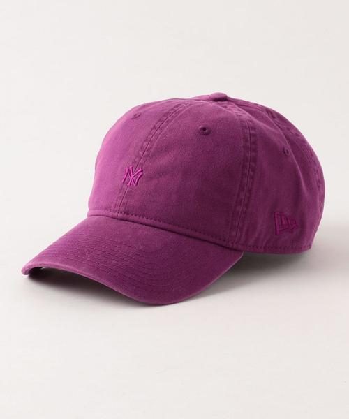 NEW ERA（ニューエラ）の「【別注】＜NEW ERA＞930 NYキャップ（キャップ・レディース・イエロー/ケリー/ネイビー/パープル・FREE）」の4枚目の写真