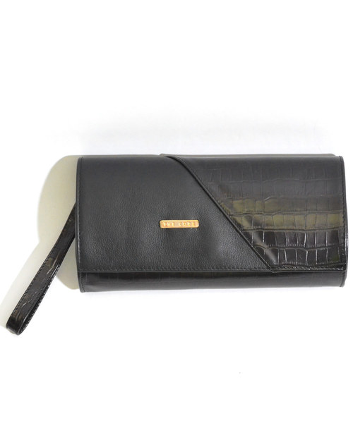 THE CODE（ザ コード）の「THE CODE BAGUETTE COCO PRINT COW LEATHER クロコ型押し切替クラッチ