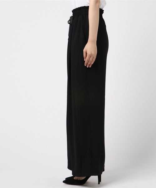 archives（アルシーヴ）の「無地ワイドパンツ（その他パンツ・レディース・ブラック/ネイビー/マスタード・MEDIUM）」の4枚目の写真