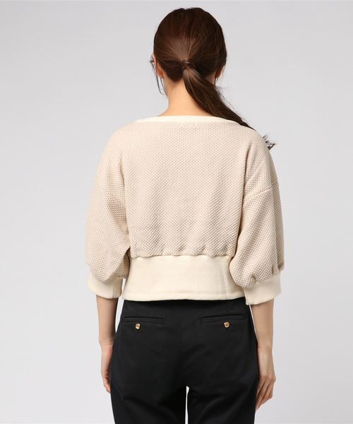 flower(フラワー)の「ラウンドコンパクトトップ(その他トップス・レディース・ブラウン/レッド/アイボリー・FREE)」の5枚目の写真