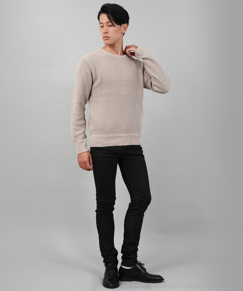 Ressaca(レサーカ)の「ストレッチスキニーデニム(デニムパンツ・メンズ・ブラック/ブルー/ライトブルー・S/M/L/XL)」の7枚目の写真