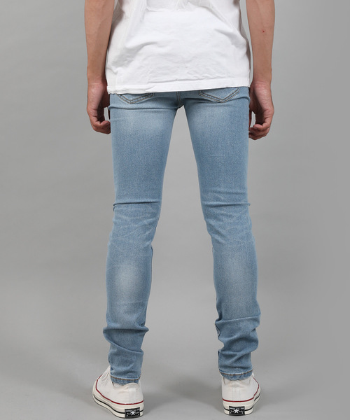 Ressaca(レサーカ)の「ストレッチスキニーデニム(デニムパンツ・メンズ・ブラック/ブルー/ライトブルー・S/M/L/XL)」の17枚目の写真