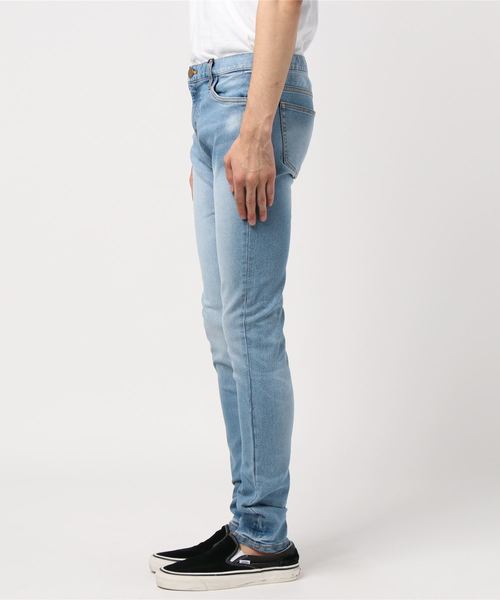 Ressaca(レサーカ)の「ストレッチスキニーデニム(デニムパンツ・メンズ・ブラック/ブルー/ライトブルー・S/M/L/XL)」の4枚目の写真
